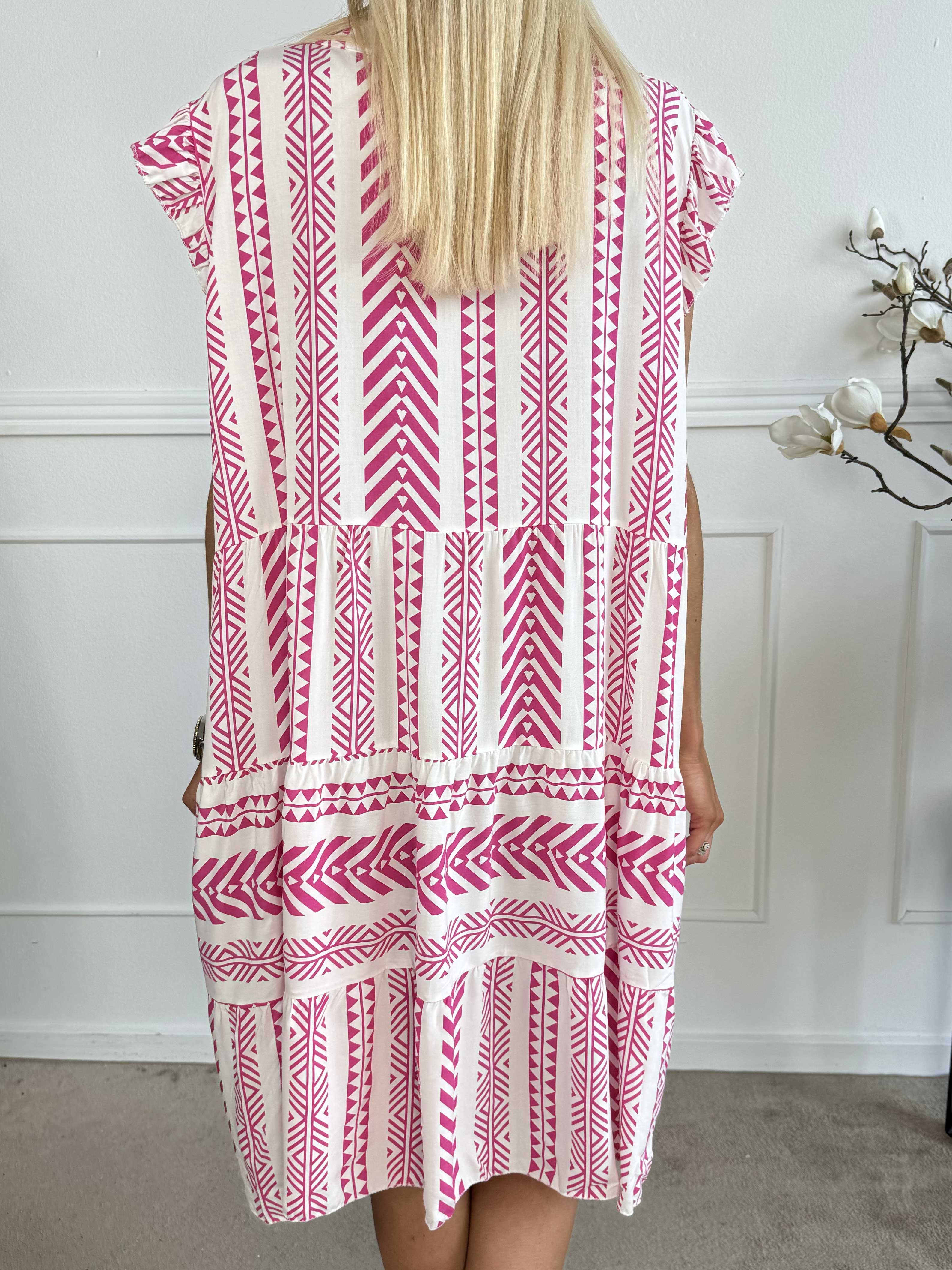 Samiya - Söt klänning med motiv